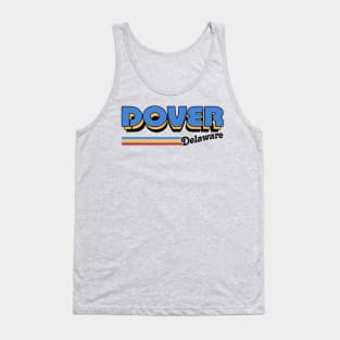 Dover, Delaware / / Retro Style Design Tank Top